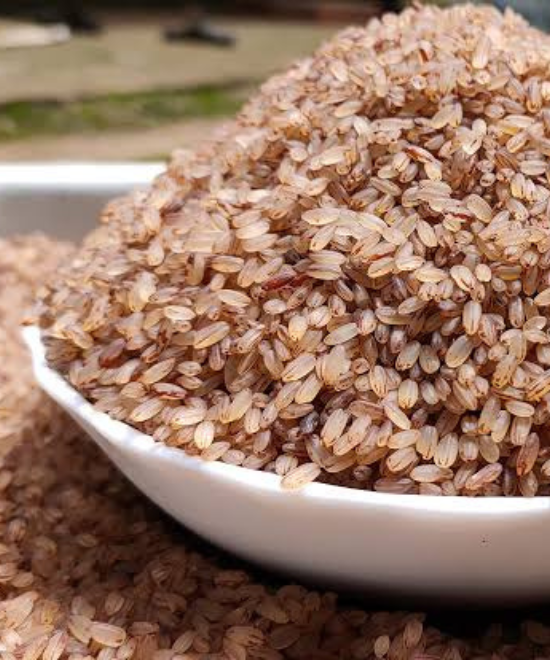 Ofada rice for Ayamase,