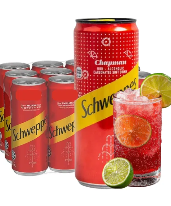 Schweppes Chapman drink pack of 6