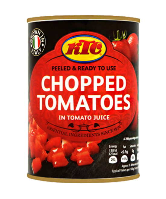 KTC Chopped Plum tomatoes/Tomato