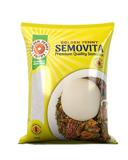 Golden Penny Semovita 10kg pack – smooth and fluffy Nigerian swallow ready for cooking