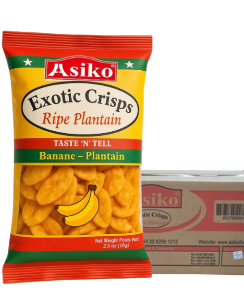 buy Asiko Exotic Chilli Plantain Chips Box, Asiko Exotic Chilli Plantain .uk delivery