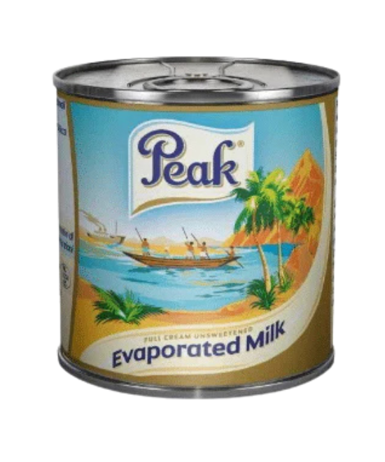 Evaporated Milk, Peak Unsweetened Condensed Milk, Peak Milk