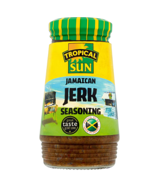 Tropical Sun Jerk Seasoning Jar Hot.