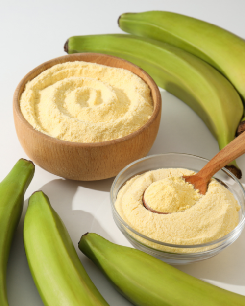 100 % Green Plantain Flour 1kg Omoluabi. buy online uk delivery.