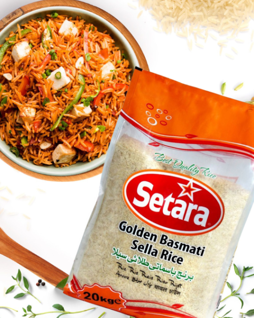 buy Setara Golden Basmati Sella Rice – Aromatic Long-Grain African Rice buy online