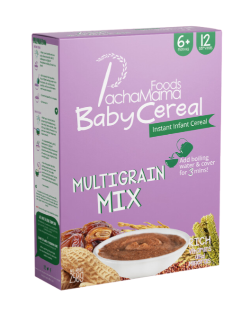 Instant Baby Cereal 250g PachaMama Multigrain Mix