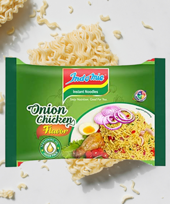 A pack of Indomie Instant Noodles – Nigerian-style noodles available from an African food shop in the UK, perfect for spicy quick meals.. uk