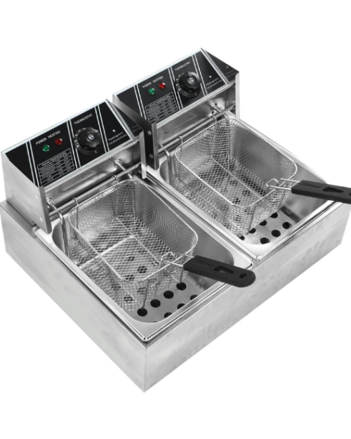 Commercial fryer double 5kw