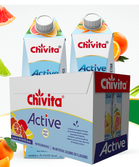 Chivita active 315ml x 12 - 5boxes