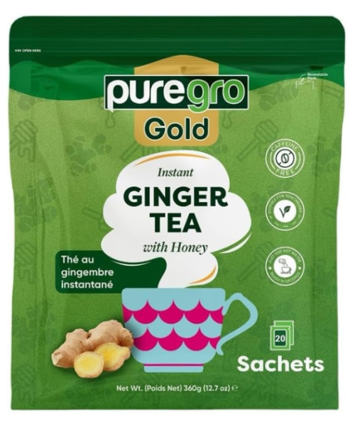 Puregro Gold instant ginger tea 360g