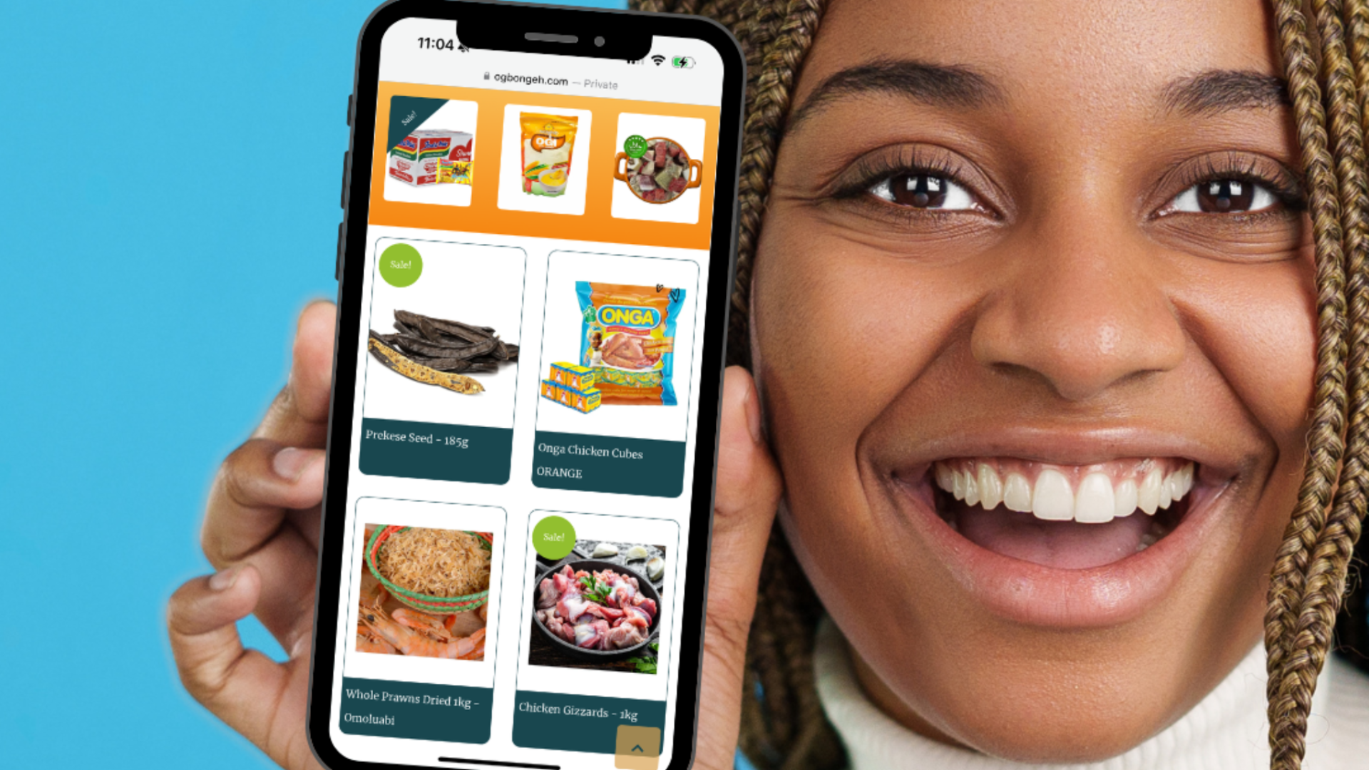 African food shop near me UK with online grocery delivery from Ogbongeh