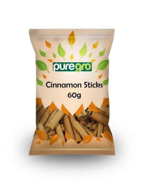 Puregro cinnamon sticks 60g