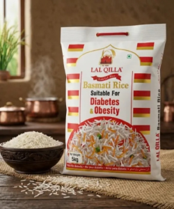 Lal Qilla Basmati Rice for managing Diabetes & obesity 5kg